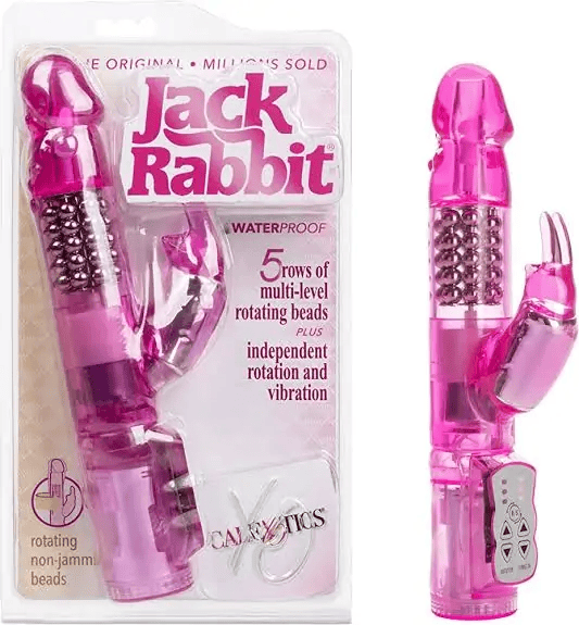 Waterproof Jack Rabbit – Rabbit Vibrator With Rotating Shaft – Vibe Sex Toys for Couples – Adult Clitoral & G Spot Massager